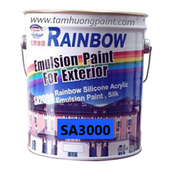 SA3000 Water Based Dirt Pick Up Resistance Elastic Paint 